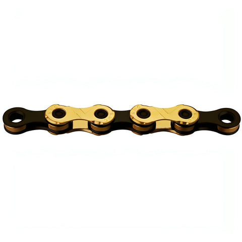 KMC X12 Chain: 12-Speed, 126 Links, Ti Nitride Gold/Black